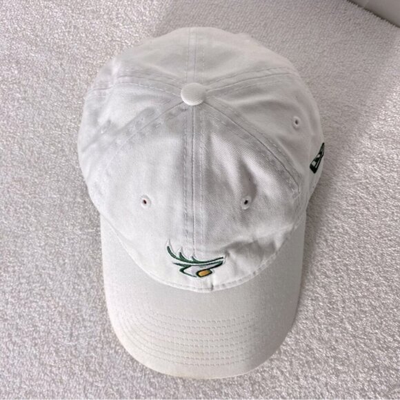 New Era White Edmonton Elks Football Adjustable Fit Ball Cap Hat - Picture 5 of 14
